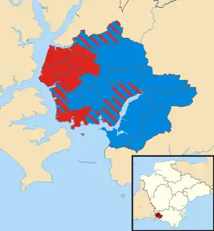 2000 results map