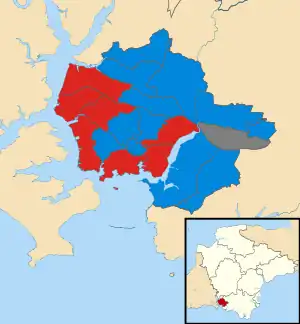 2006 results map