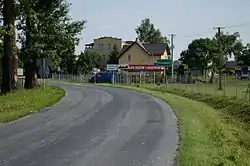 Road through the village