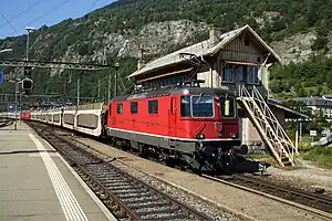 Swiss freight train