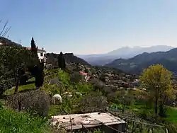 Panorama of Podenzana