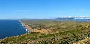 Point Reyes Beach from the Lighthouse Visitor Center