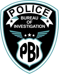 Insignia of Police Bureau of Investigation