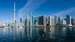 Skyline of Old Toronto from the Toronto Harbour