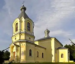 Saint Michael Archangel Orthodox church in Kulno