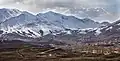 Haraz River Valley and Alborz range from Polur.