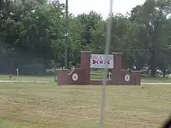 Ponca Tribe Sign in White Eagle