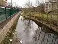 remnant of Counter's Creek at West Brompton station, Fulham