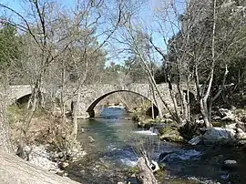 The Roman bridge in Tourves