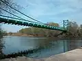 Orb river bridge at Cazouls