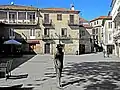 Valle-Inclán in the Méndez Núñez Square