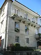 Valle-Inclán's house in the Plaza de las Cinco Calles