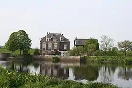 Pool side house, kinderdijk