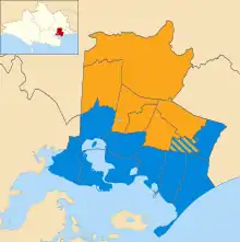 2007 results map