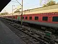 Poorva Express at New Delhi