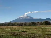 Fumaroles on Popocatépetl