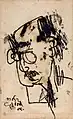 Monocle, 1968, monotype, 33x21cm.