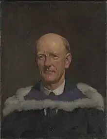 Portrait of Dr. Alfred Ernest Floyd by Bernard Hall c. 1927