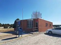 Post office in Continental Divide, March 2018