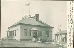 View of Scituate High School in circa 1905.