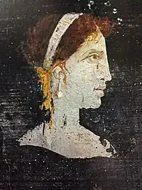 Posthumous portrait of Cleopatra VII, from Roman Herculaneum, mid-1st century AD.