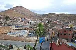 Potosí surface mining