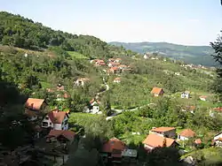 View from Potpećka pećina cave.