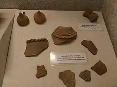 Potsherds found in Bhismaknagar.