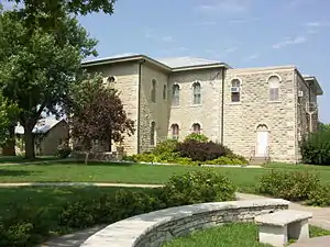 Pottawatomie County Courthouse in Westmoreland (2009)