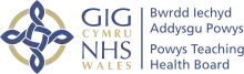 Logo of Powys Teaching Health Board