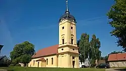 Church in Prötzel village