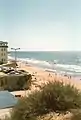 The beach as it was in 1985 before the renovation of the Hotel.