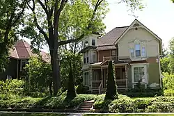 Part of the Lodi Street-Prairie Street Historic District