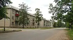 Residential buildings in Pravieniškės