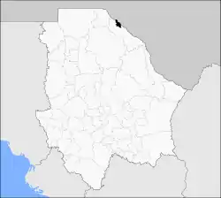 Municipality of Práxedis G. Guerrero in Chihuahua