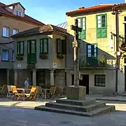 Typical Calvary in the centre of the square