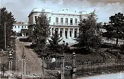 The Prefecture of Bălți County building from the interwar period.