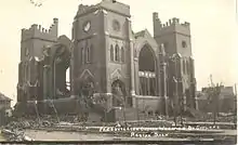 Knox Presbyterian Church after the "cyclone."