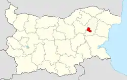 Veliki Preslav Municipality within Bulgaria and Shumen Province.