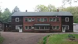 Building at Preston Park, formerly Preston Laboratories, in Butler Township