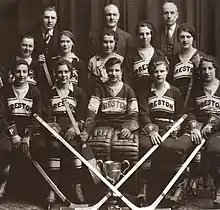 women's hockey team photo