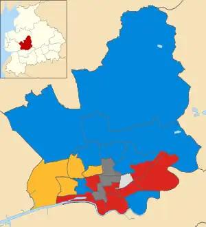 2004 results map