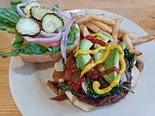 Vegan burger