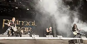 Primal Fear performing in 2018