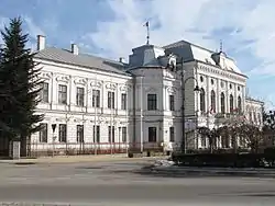 Turda County prefecture building during the interwar period, now Turda city hall.