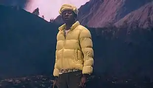 Tyler, the Creator performing on 4 June.