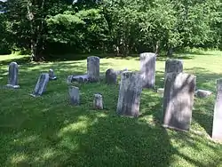 The Princessville Cemetery, with graves dating from 1843-1921