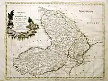 Image 40The Principalities of Moldavia and Wallachia in 1786, Italian map by G. Pittori, since the geographer Giovanni Antonio Rizzi Zannoni (from History of Romania)