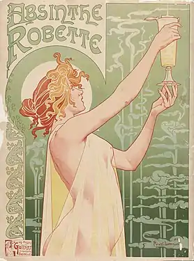 T. Privat-Livemont: Absinth Robette