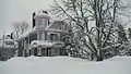 Private residence in winter